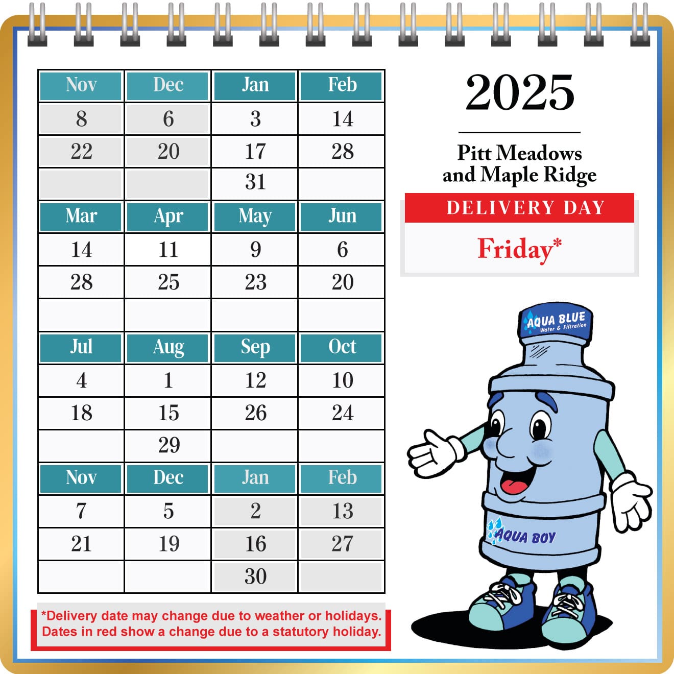 Pitt Meadows and Maple Ridge Water Delivery