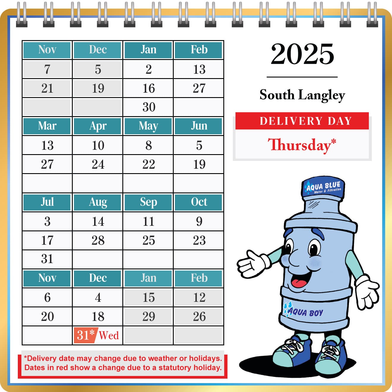 South Langley Water Delivery